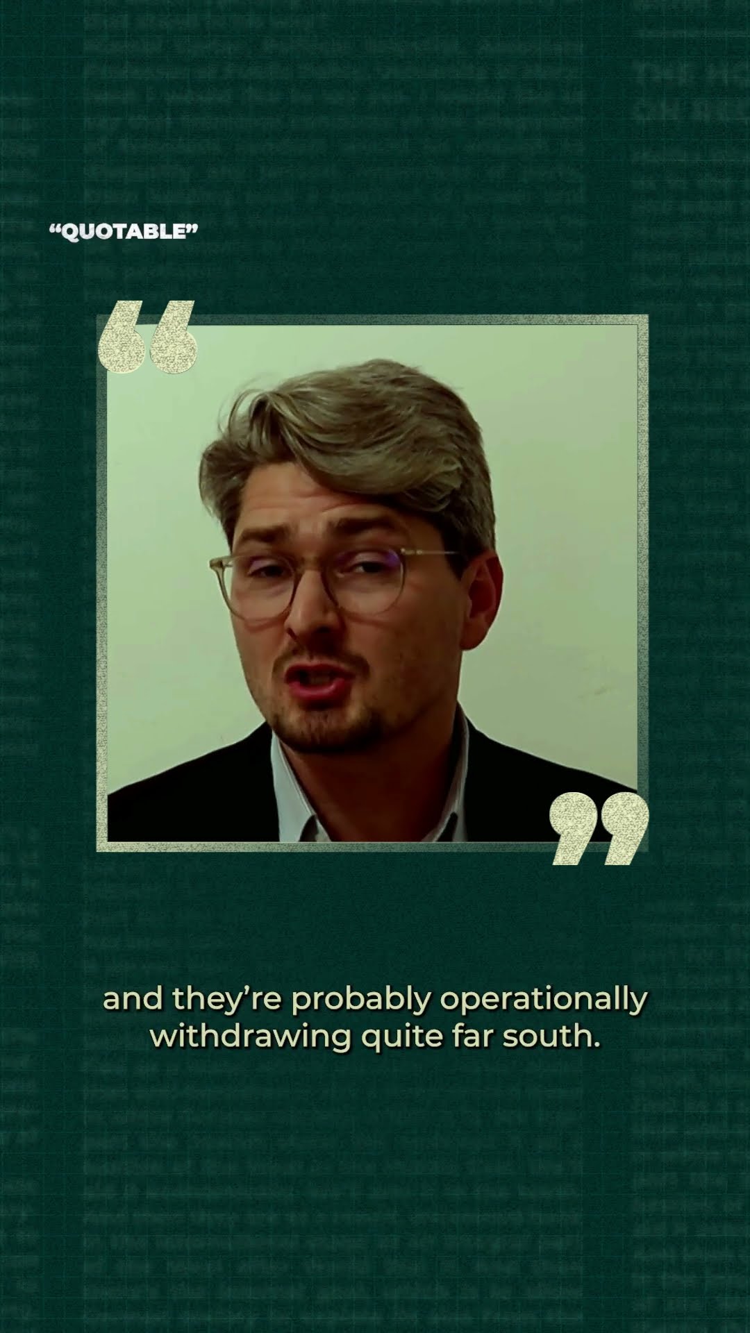 'Crumbling' Syrian army front line may have 'domino effect' | Quotable