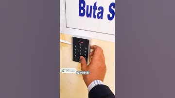 || 80196-19680 || IN & OUT Access Control 🔐 | Only Authorized Entry 🚷| Smart Security Setup #shorts