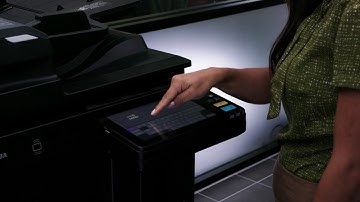 Toshiba MFP How-to: Saving and Recalling Job Templates