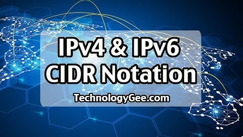 Classless Subnetting: IPv4 & IPv6 CIDR Notation | CompTIA Network+ N10-007 | 1.4c