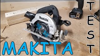 MAKITA XSH04 sub compact CIRCULAR SAW  TEST & REVIEW