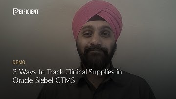 3 Ways to Track Clinical Supplies in Oracle Siebel CTMS