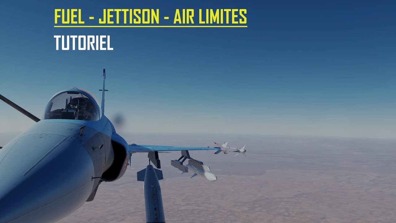 DCS JF17 Fuel Jettison Air Limites YouTube