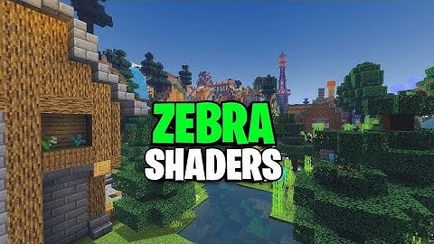 Minecraft ZEBRA SHADERS!