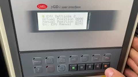 McQuay Chiller ALS F 312.3 XE XN Open Expansion Valve Manual Mode