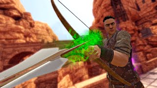 THESE MAGIC ELEMENTAL BOWS ARE INCREDIBLE in Blade and Sorcery VR