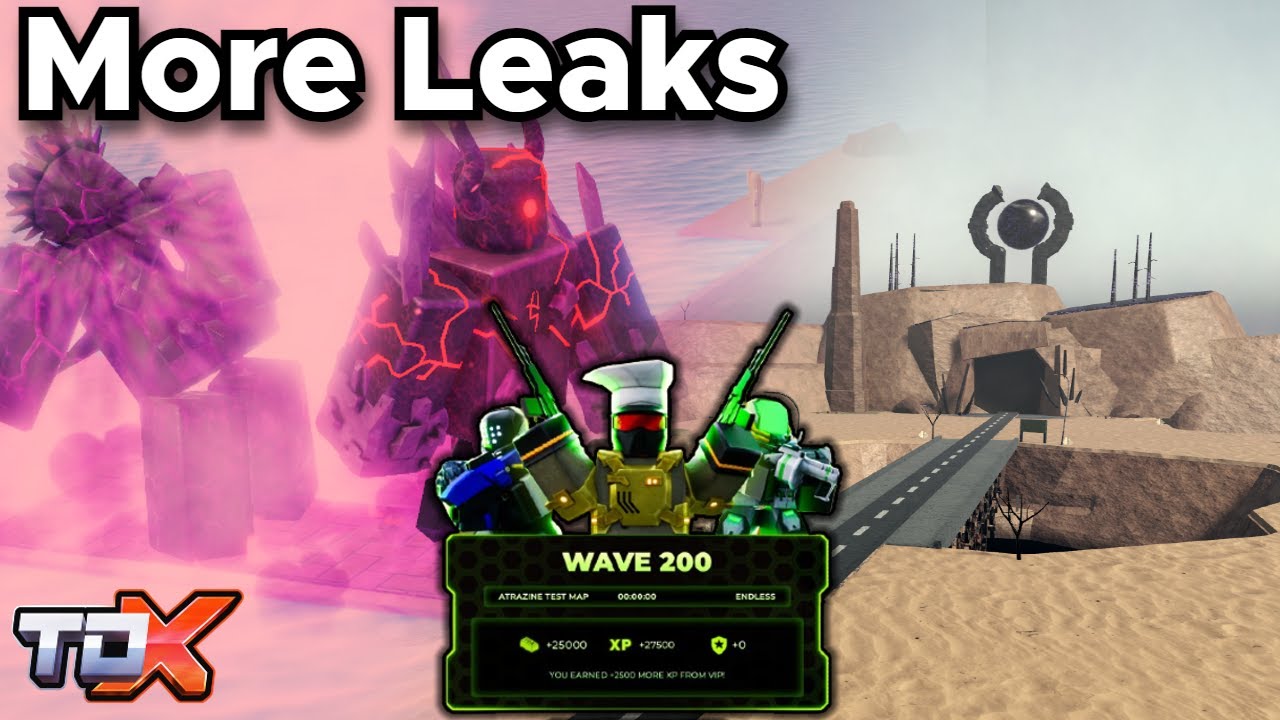 TDX More Leaks #55 (TB Dead End Valley Map, Calamity & Void, Wave