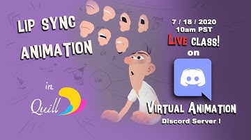 Lip Sync animation in Quill ( 1h class )