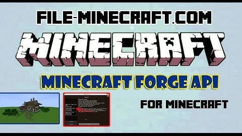 How To Install Minecraft Forge API 1.16.3-1.16.2-1.15.2-1.8 [Windows-MAC]
