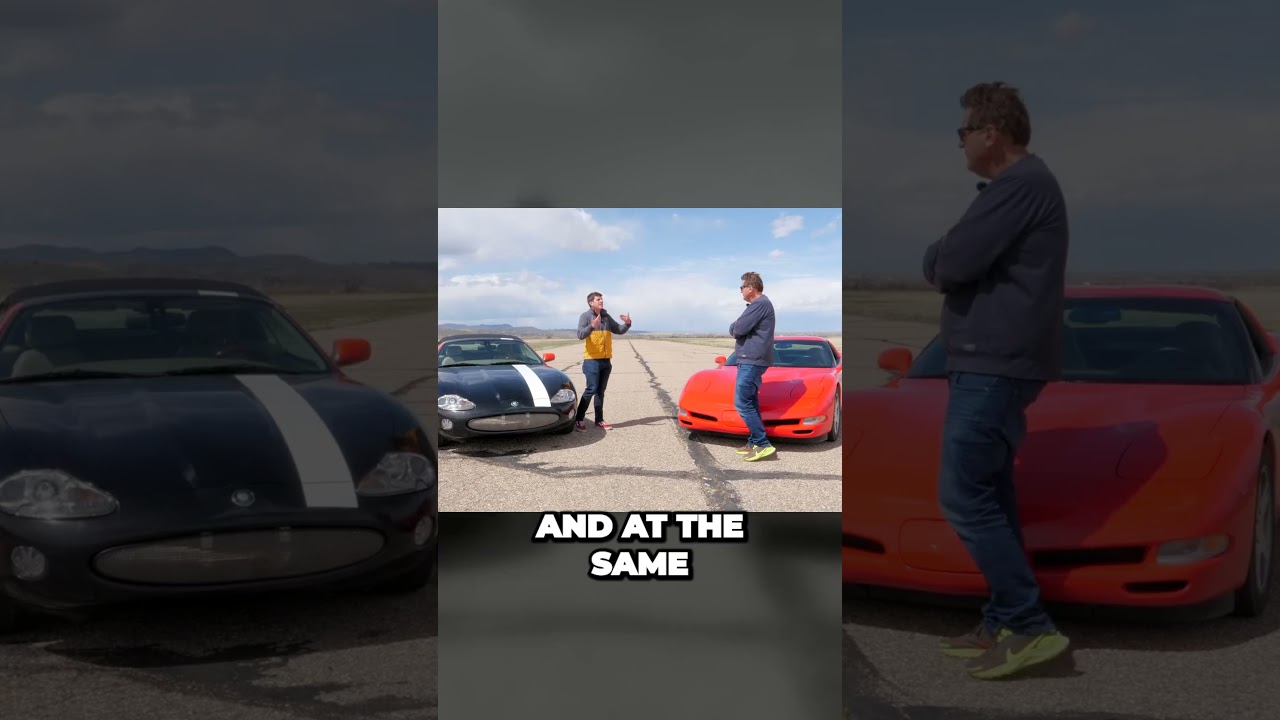 Uncovering the Surprising Winner  Jaguar XK8 vs  C5 Corvette