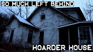 Abandoned Hoarder House With TONS Left Behind😯