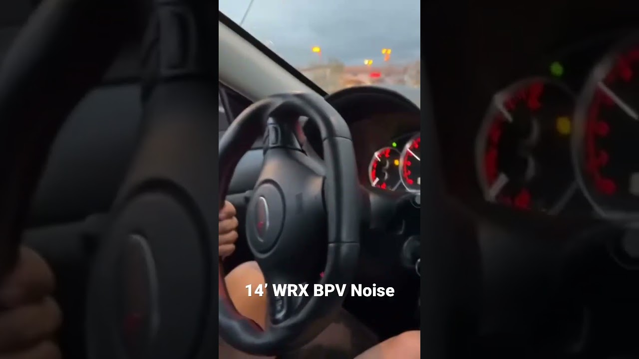 2014 Subaru WRX Bypass Valve Sounds