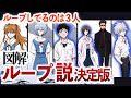 【ループ説】シンエヴァンゲリオンで判明したエヴァのループ説を図解説明・考察