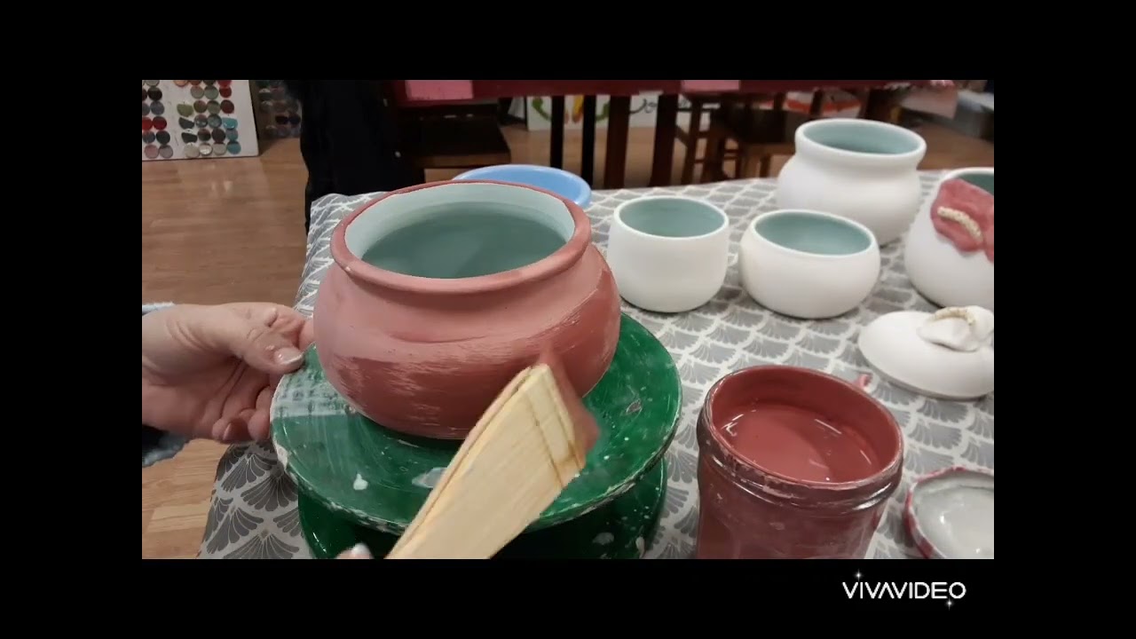 émaillage au pinceau, strocke and coat, et divers Mayco