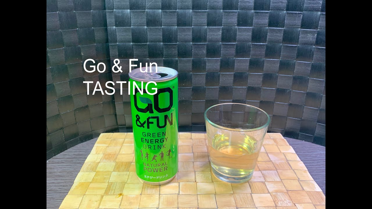 Go & Fun energy drink tasting YouTube