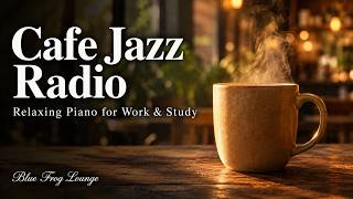 🔴 Cafe Jazz Radio ☕ Relaxing Jazz Piano for Work, Study & Coffee Time screenshot 4