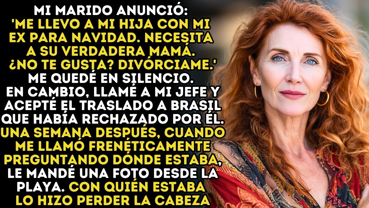 Mi Esposo Dijo Que Nuestra Hija Necesitaba A Su 'Verdadera Madre.' Así Que Me Fui A Brasil…