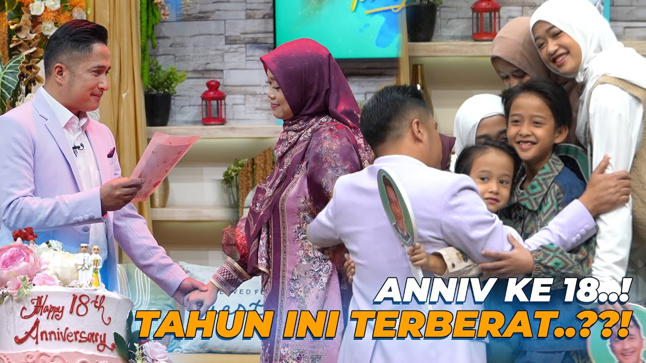 AIR MATA DI ULANG TAHUN PERNIKAHAN,BUNDA DELLA NANGIS KARENA HAL INI..