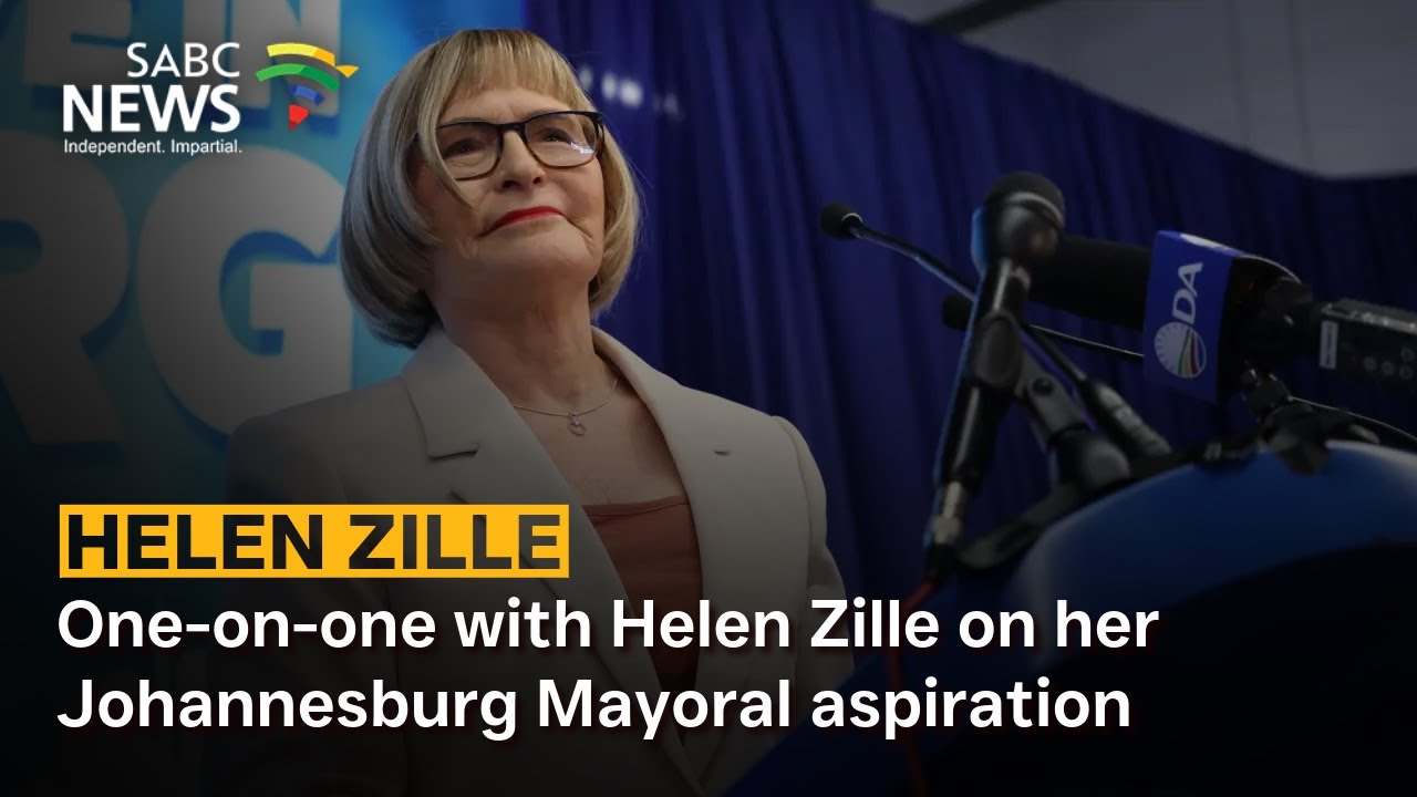One-on-one with Helen Zille on her Johannesburg Mayoral aspiration