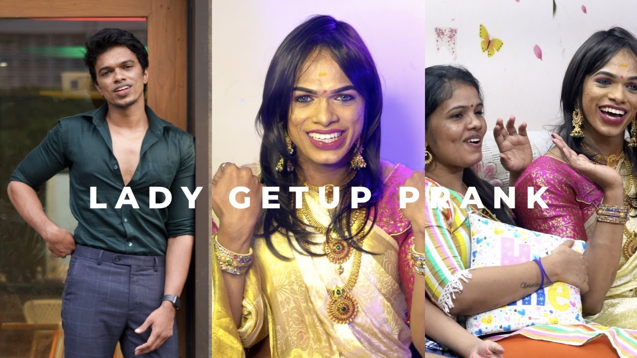 Lady Getup Prank | Praba Joe | Men In Lady Getup | Shocking | Prank | Welcome 2022