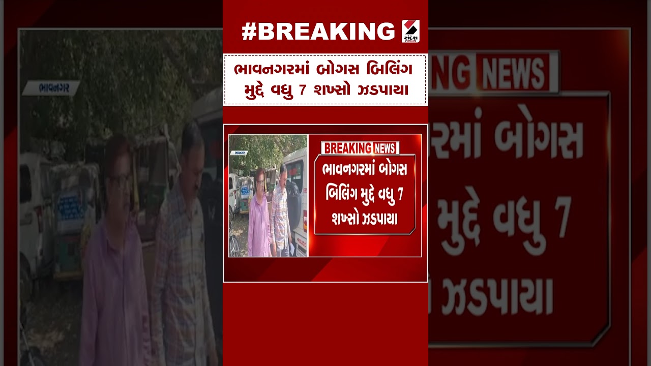 Bhavnagar News | ભાવનગરમાં બોગસ બિલિંગ મુદ્દે વધુ 7 શખ્સો ઝડપાયા | Police | Gujarat