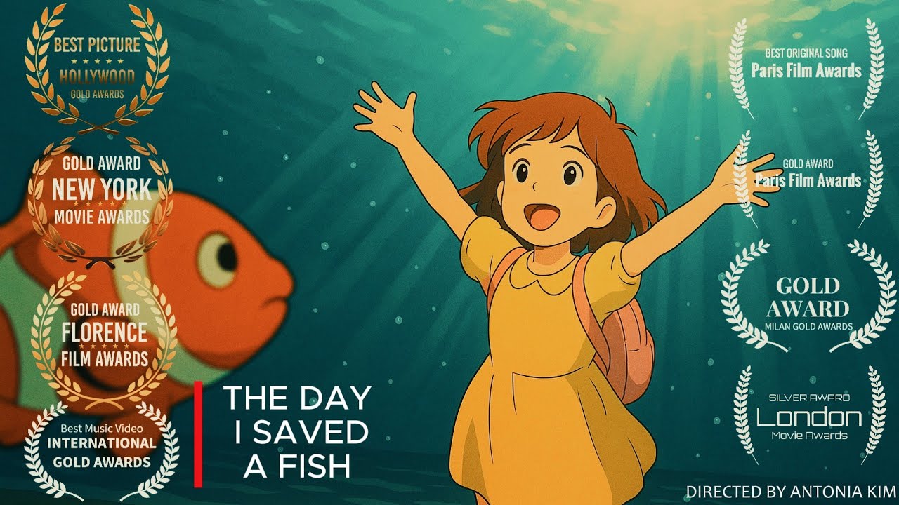[🏆10관왕] The Day I Saved A Fishㅣ물고기를 구한 날 🌊🐠 - YouTube