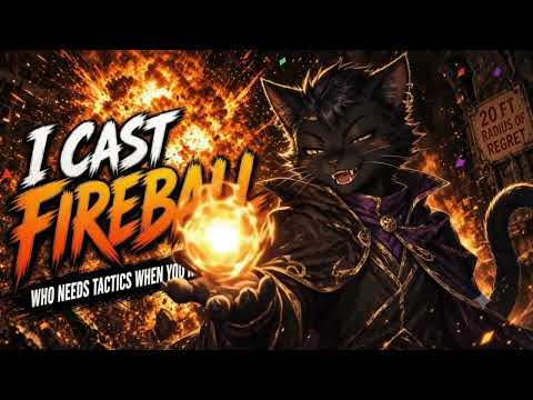 I Cast Fireball 🔥 | D&D Wizard Song | DJ Frostfur