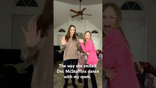 Doc McStuffins dance with my mom so funny and cringe.😬 😂✨❤️￼