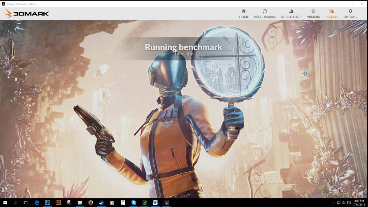 Time Spy Benchmark - GTX 980TI - 5820K