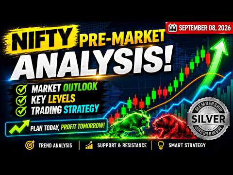 Thumbnail for Nifty Pre Chart Analysis -08-09-2026