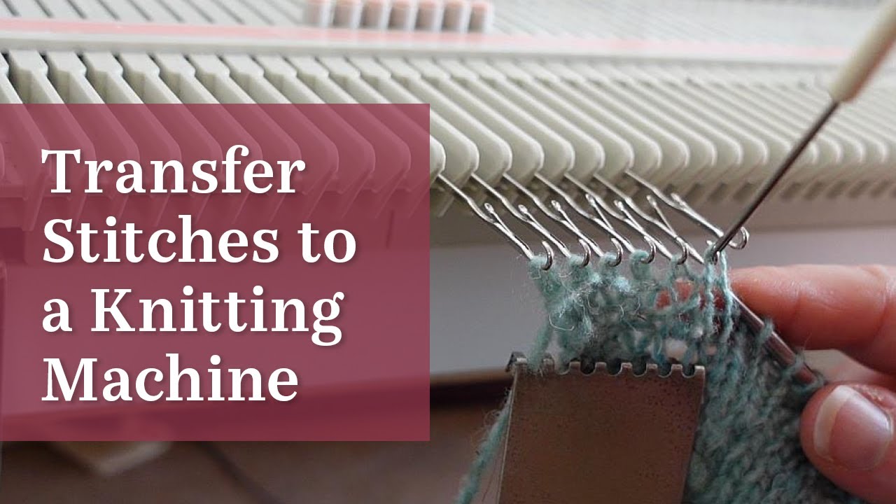 Transferring a Knitted Yoke to the Knitting Machine