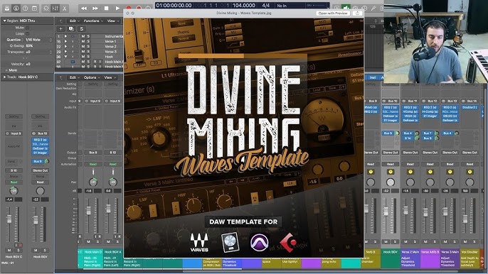 Divine Mixing - Waves Template (Logic Pro, Cubase and Pro Tools) - YouTube divine-mixing-waves-template-logic-pro-cubase-and-pro-tools-youtube