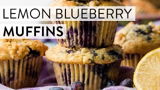 Lemon Blueberry Muffins | Sally&#39;s Baking Recipes