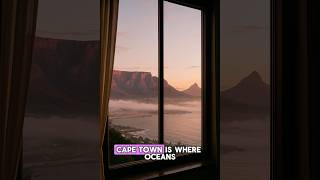 Cape Town sunrise window #CapeTownDawn #MountainMagic #WindowView #VirtualTravel #Shorts
