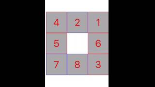 8 Puzzle - Best First Search