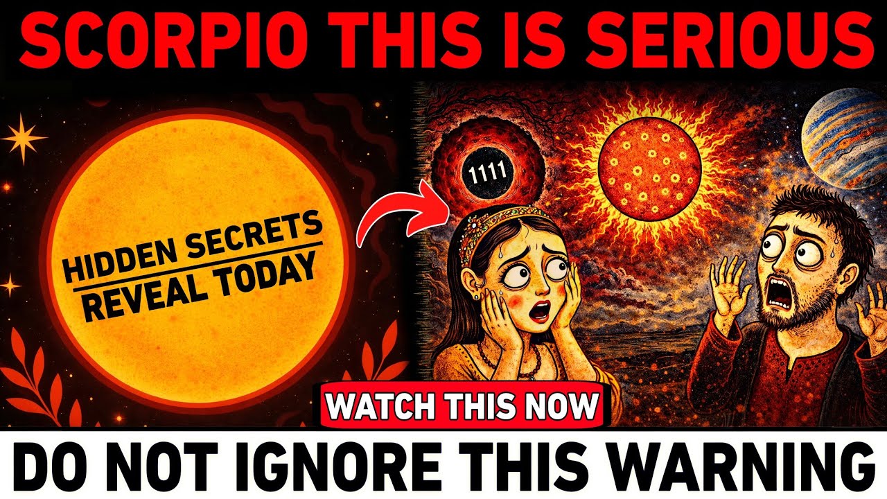 Если вы Скорпион… это космическое предупреждение больше нельзя игнорировать!