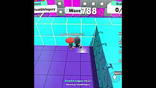 W Save On Wave 789 In Stumble Legacy!🤩 #stumbleguys #shorts #edit #fyp