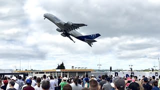 A380 Takes Off Too Steeply