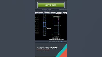 ✅LISP CAD HAY Vẽ Mặt Cắt RingLock
