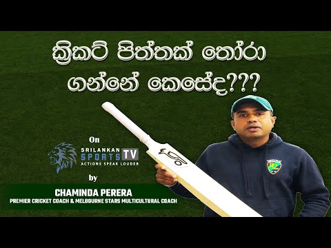 How to choose a Cricket Bat? (in Sinhala)