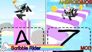 Scribble Rider：gameplay Draw A-Z Tires Win victory MOD screenshot 1