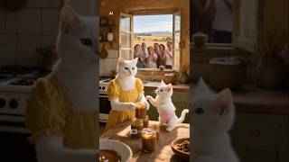 Mama Cat Cooks Dulce De Leche In La Pampa