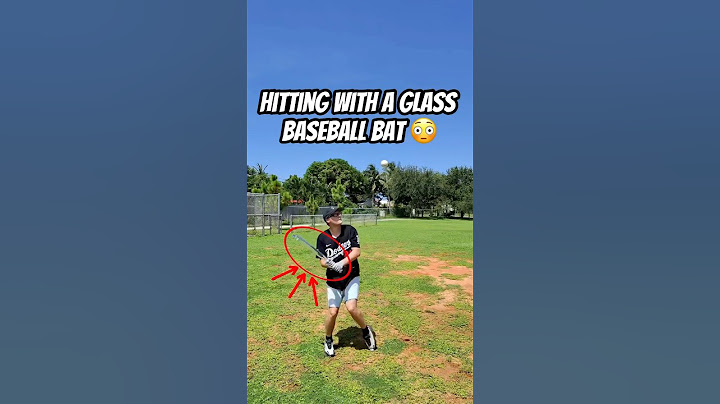Would You Use A Glass Bat For $20?
