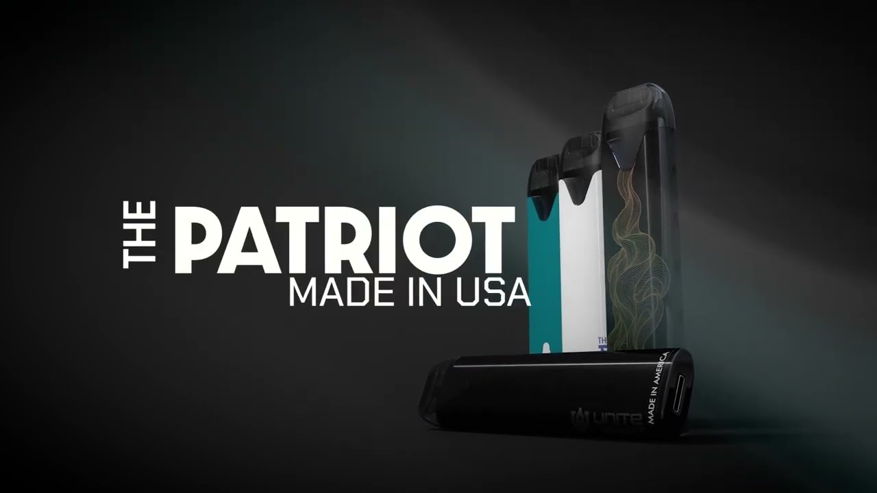 Patriot by Unite - American-made disposable vape pen