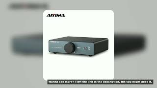 AIYIMA D07 DAC XMOS XU316 AKM 4493S HIFI Mini Desktop Decoder PCM 768kHz/32Bit DSD512 Optical Fiber/