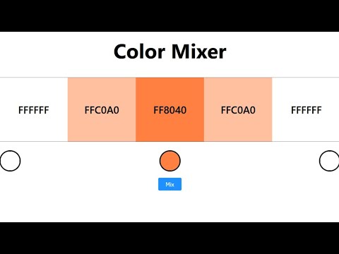Color mixer with react js ⚛️