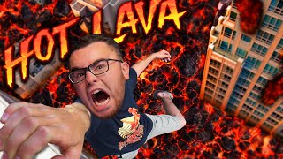 FALLING into the FLOOR that is LAVA | Hot Lava