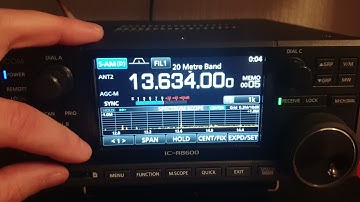 Icom IC-R8600 Sync Detection