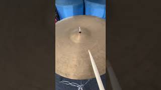 Unboxing 20” Armand Zildjian personal collection ride (3/4) comparison to old K