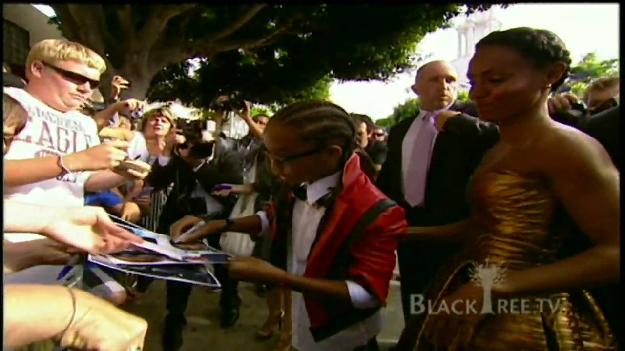 Jaden Smith 'stunting like his mom & dad' at THE KARATE KID World Premier
